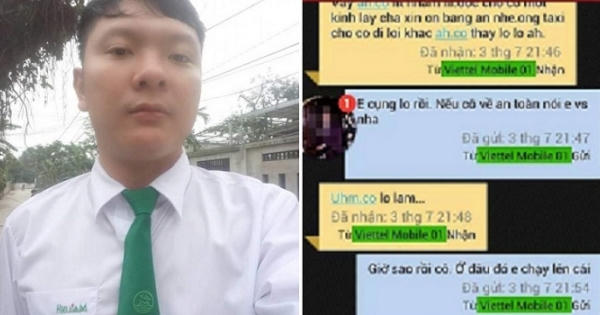 “Ông taxi chở cô đi chỗ khác rồi, cô thấy lo lo”