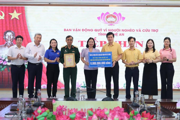 Thành phố Hồ Chí Minh hỗ trợ Nghệ An 8 tỷ đồng khắc phục hậu quả thiên tai