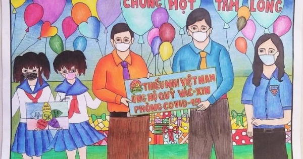 Tuổi nhỏ làm việc nhỏ để phòng chống dịch Tuổi nhỏ làm việc nhỏ để phòng chống dịch