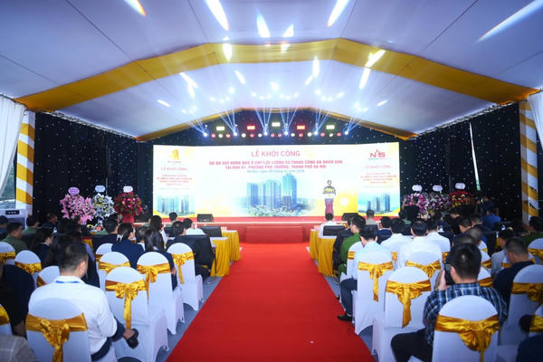 Khởi công Dự án xây dựng nhà ở cho lực lượng vũ trang Công an nhân dân tại Hà Nội