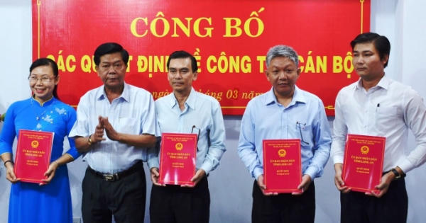 Kiện toàn tổ chức, nhân sự 3 tỉnh thành