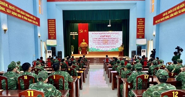 Hải Phòng: Gặp mặt các cán bộ, chiến sĩ hoàn thành nhiệm vụ bảo vệ biên giới và phòng chống dịch Covid-19 Hải Phòng: Gặp mặt các cán bộ, chiến sĩ hoàn thành nhiệm vụ bảo vệ biên giới và phòng chống dịch Covid-19