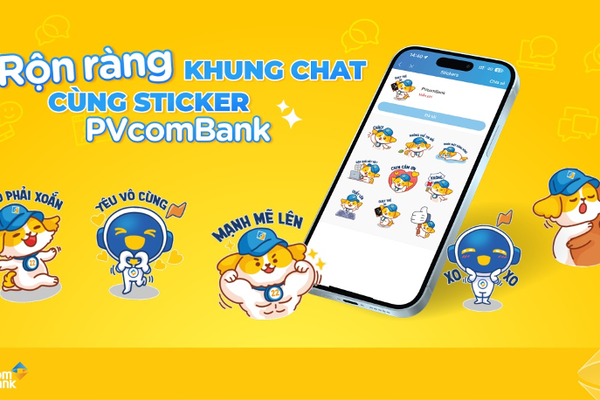 Gắn kết khách hàng thông qua sticker đại diện cho thương hiệu trên các nền tảng số Gắn kết khách hàng thông qua sticker đại diện cho thương hiệu trên các nền tảng số