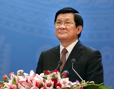 Lời chúc tết của Chủ tịch nước Trương Tấn Sang