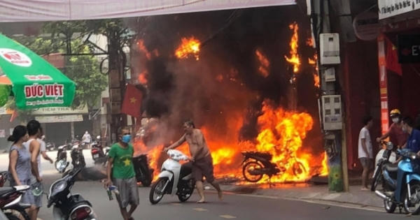 Vĩnh Phúc: Bắt kẻ ném bóm xăng thiêu rụi 3 cửa hàng ở TP Phúc Yên