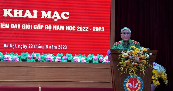 Bộ Công an tổ chức Hội thi giáo viên dạy giỏi