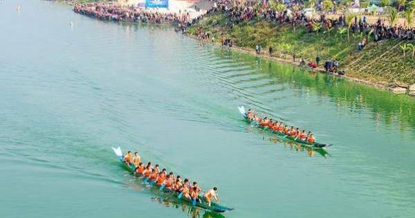 Điện Biên: Khai mạc Lễ hội Đua thuyền Đuôi én lần thứ II năm 2016