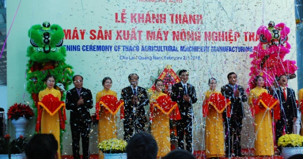 Thaco khánh thành Nhà máy sản xuất máy nông nghiệp