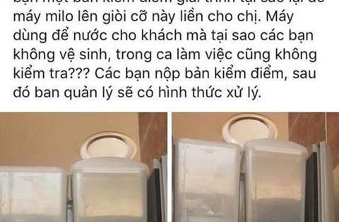 Lotte Cinema bị phạt 26,5 triệu đồng vụ máy pha sữa có giòi