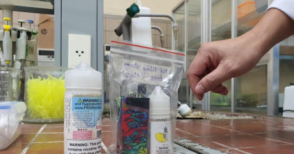 Thuốc lá điện tử chứa thành phần tương tự ma túy