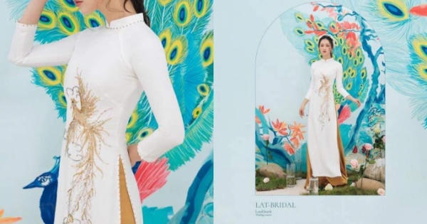 Chiêm ngưỡng bộ sưu tập áo dài cưới Hoa Nguyệt Điểu của nhà thiết kế Lan Anh Lê