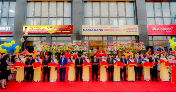 Nam A Bank khai trương chi nhánh đầu tiên tại Quảng Ninh Nam A Bank khai trương chi nhánh đầu tiên tại Quảng Ninh