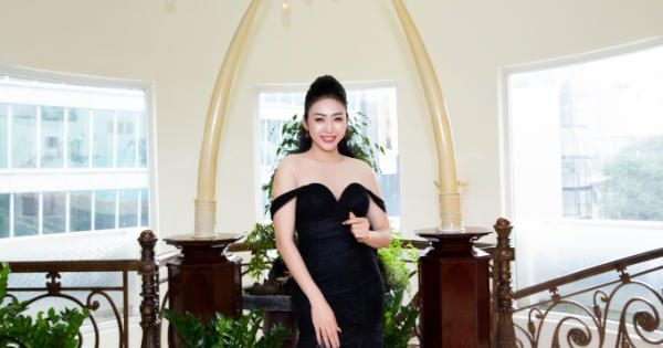 Hoa hậu Nhật Phượng khoe vẻ đẹp huyền bí tại cuộc thi sắc đẹp