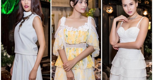 Lan Khuê, Nguyễn Thị Thành, Khánh Ngân lộng lẫy mừng Á vương Ngọc Tình mở tiệm cafe Lan Khuê, Nguyễn Thị Thành, Khánh Ngân lộng lẫy mừng Á vương Ngọc Tình mở tiệm cafe