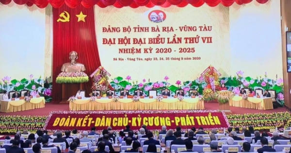 Khai mạc trọng thể đại hội Đảng bộ tỉnh Bà Rịa – Vũng Tàu lần thứ VII, nhiệm kỳ 2020 – 2025