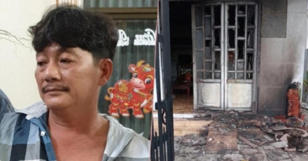 Tòa tuyên y án bị cáo đốt nhà đội trưởng cảnh sát hình sự