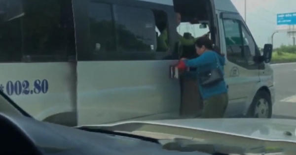 Ngang nhiên dừng đón trả khách trên cao tốc Hà Nội - Bắc Giang