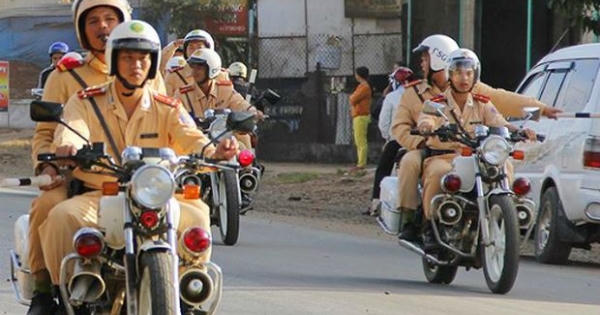 Từ 16/4, cảnh sát cả nước bắt đầu cao điểm xử phạt vi phạm giao thông