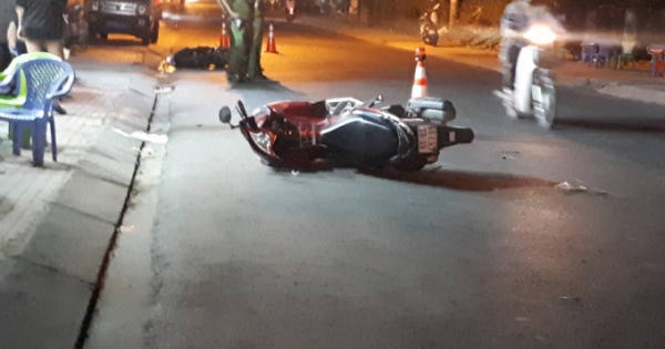 Bình Dương: Tai nạn liên hoàn, 6 người bị thương