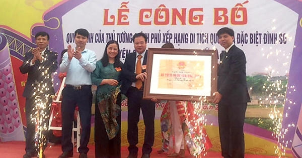 Đình So đón nhận Bằng xếp hạng di tích quốc gia đặc biệt Đình So đón nhận Bằng xếp hạng di tích quốc gia đặc biệt