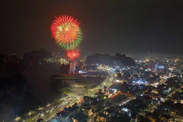Quảng Ninh công bố chi tiết các điểm bắn pháo hoa đêm Giao thừa Tết Nguyên đán Ất Tỵ 2025