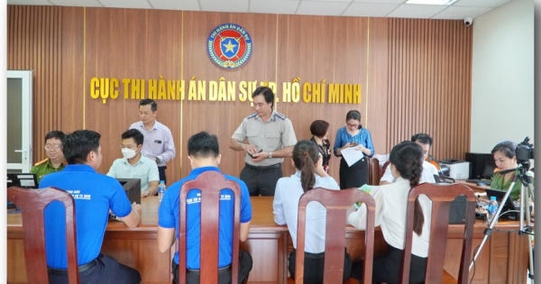 Thi hành án dân sự TP HCM phối hợp cấp tài khoản định danh điện tử mức 2