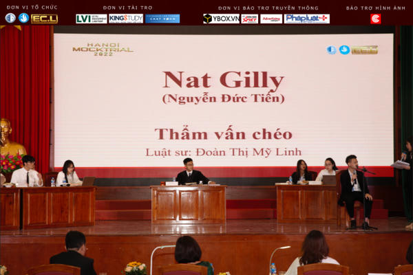 Dấu ấn đặc biệt tại phiên tòa giả định của những người yêu Luật Dấu ấn đặc biệt tại phiên tòa giả định của những người yêu Luật