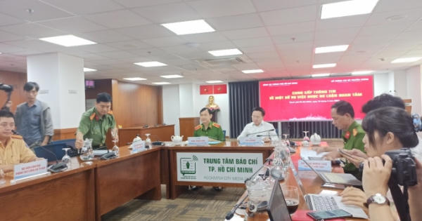 Công an TP HCM thông tin vụ bắt Lê Chí Thành