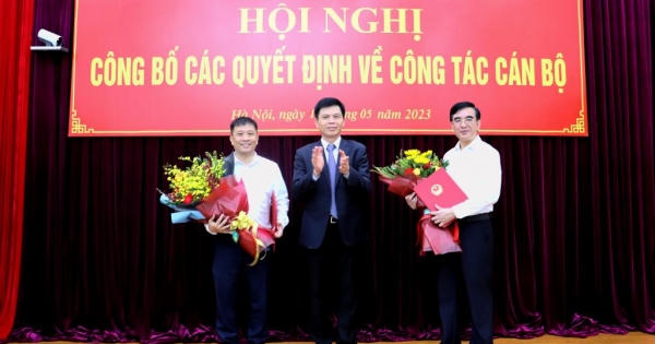Bộ Giao thông vận tải điều động, bổ nhiệm 2 lãnh đạo mới
