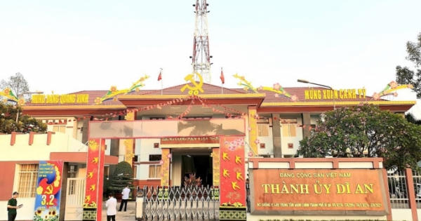 Thị xã Dĩ An lên Thành phố: Bắt đầu sử dụng con dấu mới từ 1/4/2020