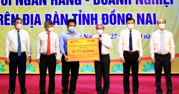 T&T Group và Ngân hàng SHB hỗ trợ gần 30 tỷ đồng giúp Ninh Thuận và Đồng Nai chống dịch