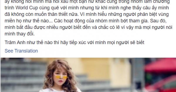 Trâm Anh tiết lộ lý do bị 'hội chị em' Nóng cùng World Cup tẩy chay
