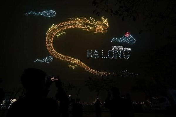 Quảng Ninh: Drone light hứa hẹn mang đến trải nghiệm thú vị tại Carnaval Hạ Long 2024