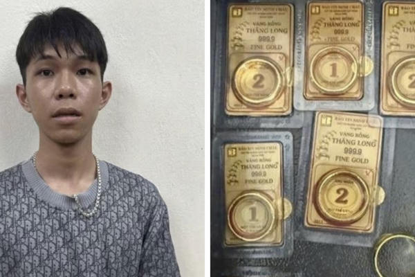 Giả vờ hỏi mua vàng rồi cướp giật, phóng xe tẩu thoát