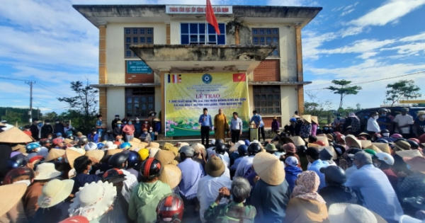 1.500 phần quà đến với bà con vùng lũ tại Quảng Trị