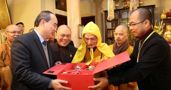 Hà Nội: Khánh tuế Đức pháp chủ Thích Phổ Tuệ đại thọ 100 tuổi