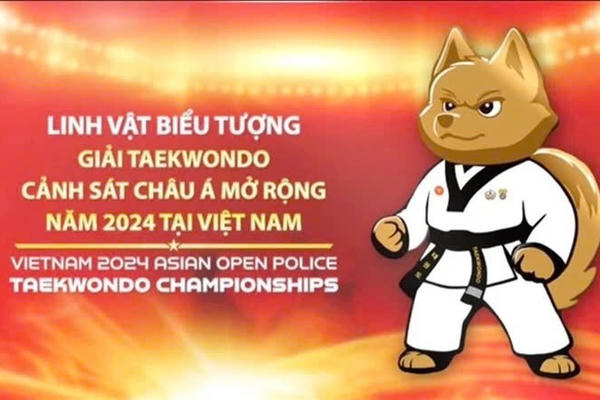 Giải Taekwondo Cảnh sát châu Á mở rộng năm 2024 sẽ diễn ra tại Quảng Ninh