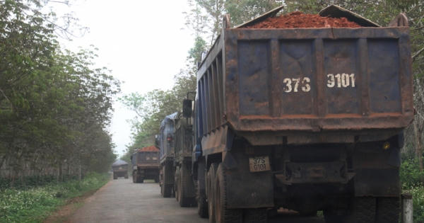 Nghệ An: Người dân khai thác đất bừa bãi bán cho dự án