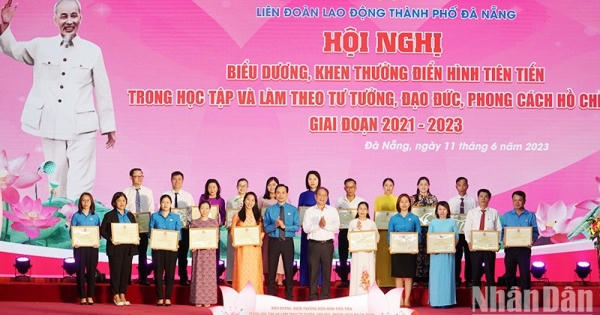 Đà Nẵng: Tuyên dương 121 tập thể, cá nhân học tập và làm theo Bác Đà Nẵng: Tuyên dương 121 tập thể, cá nhân học tập và làm theo Bác
