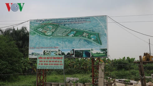 Dự án Khu đô thị Hà Nội Westgate 10 năm vẫn là bãi đất trống