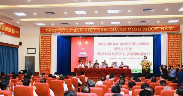 Chủ tịch Quốc hội Vương Đình Huệ: “Hệ thống pháp luật cần tiếp tục hoàn thiện”