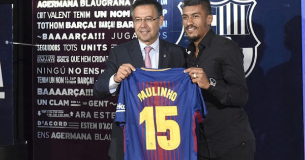 Paulinho trở lại Trung Quốc và sự mù lòa của Barca