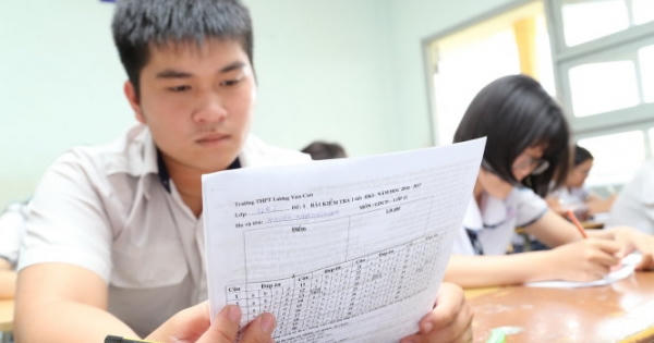 Làm tròn điểm thi THPT quốc gia 2017 như thế nào?