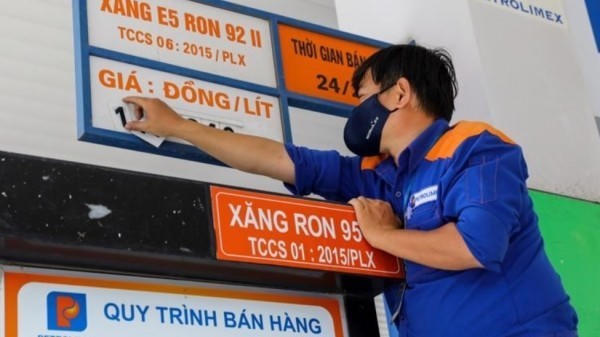 Giá xăng giảm nhẹ, giá dầu tăng trong kỳ điều chỉnh ngày 22/5