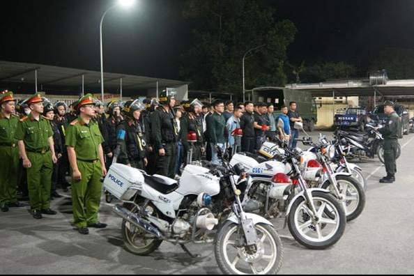 Xử lý nhóm thanh, thiếu niên đua xe, gây rối tại TP Cao Bằng