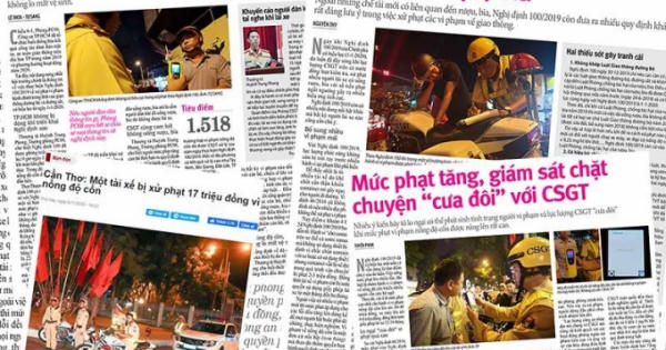 Phạt nghiêm nồng độ, các tài xế đã sợ nhậu