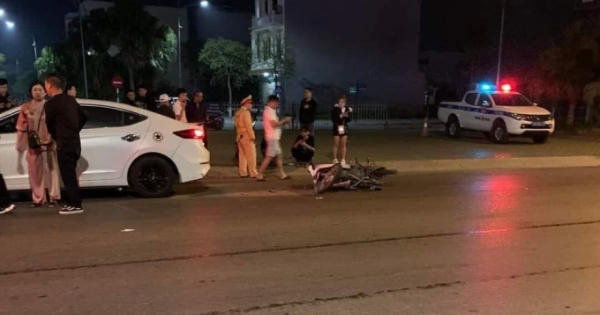 Hải Dương: Nhóm thanh niên lao xe máy vào Tổ công tác khiến 2 chiến sĩ CSGT bị thương