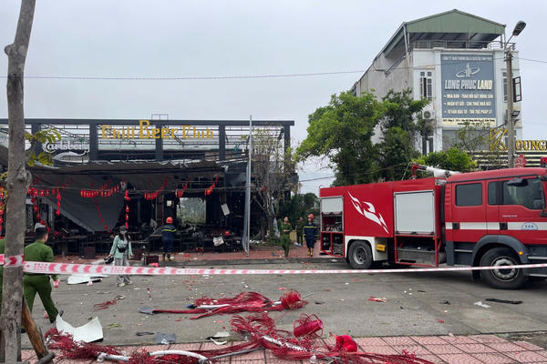 Quảng Ninh: Bà hỏa ghé thăm quán Chill Beer Clup