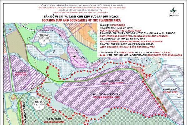 Phú Yên hút vốn lớn với dự án khu công nghiệp gần 500 ha
