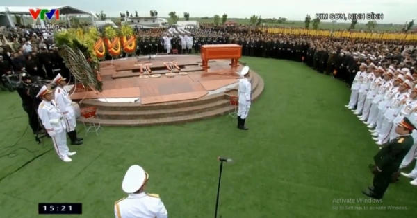 Trực tiếp Lễ an táng Chủ tịch nước Trần Đại Quang tại quê nhà Ninh Bình